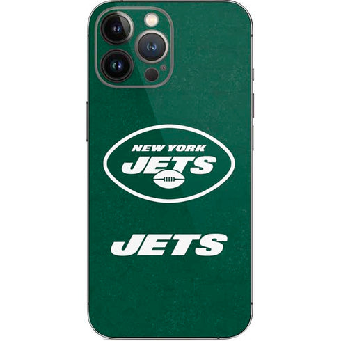NFL New York Jets Distressed iPhone 14 Pro Max Skin