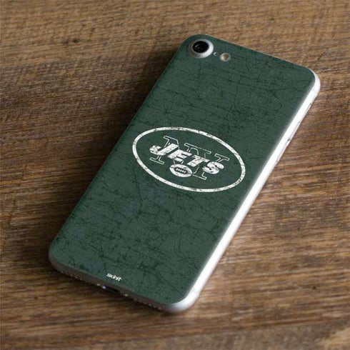 NFL New York Jets Distressed iPhone 7 Skin
