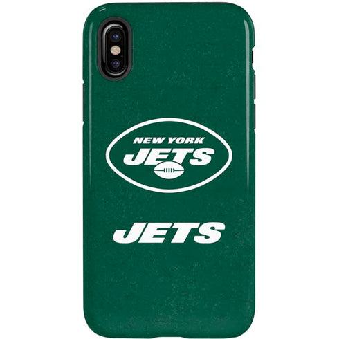 NFL New York Jets Distressed iPhone X Pro Case