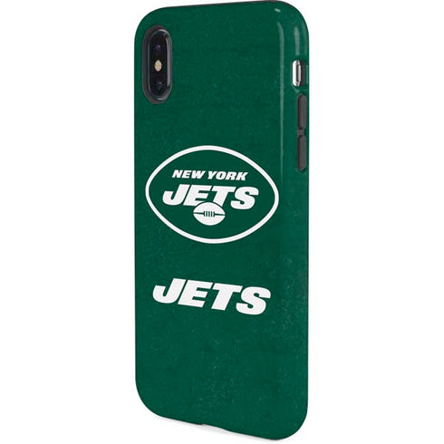 NFL New York Jets Distressed iPhone X Pro Case