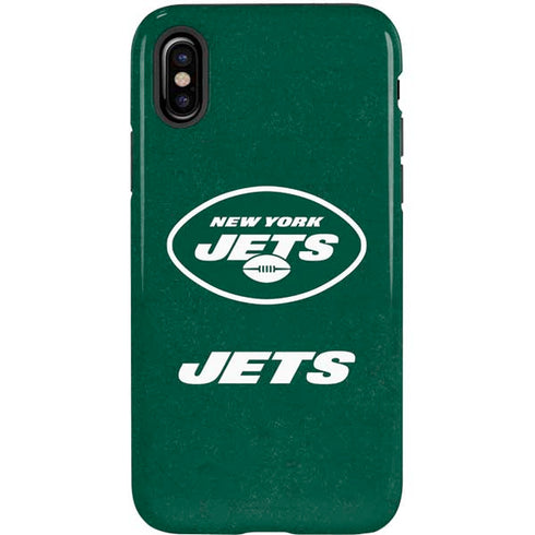 NFL New York Jets Distressed iPhone XS Pro Case