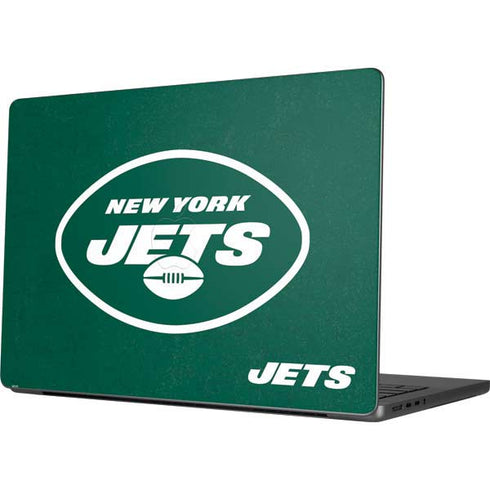NFL New York Jets Distressed MacBook Pro 14in (2021-24) Skin