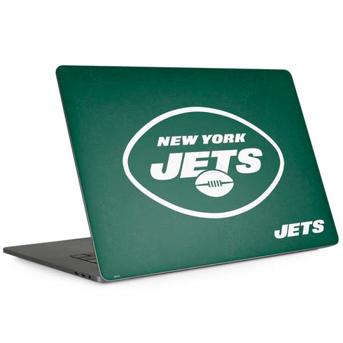 NFL New York Jets Distressed Apple MacBook Pro 15-inch Skin