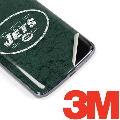 NFL New York Jets Distressed Moto E5 Plus Skin