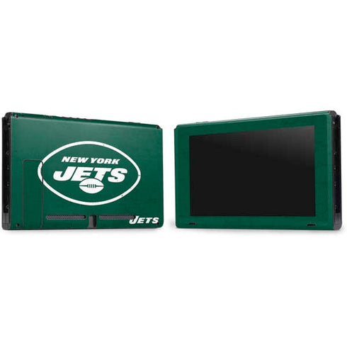 NFL New York Jets Distressed Nintendo Switch Bundle Skin