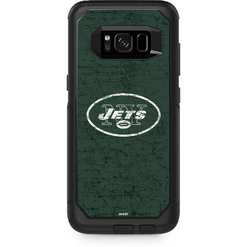 NFL New York Jets Distressed Otterbox Commuter Galaxy Skin