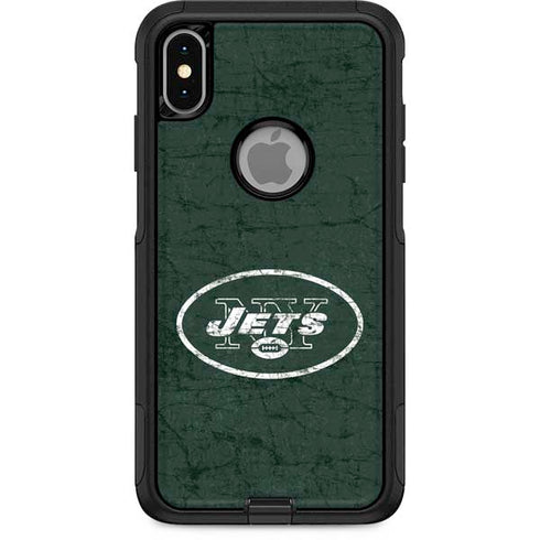 NFL New York Jets Distressed Otterbox Commuter iPhone Skin