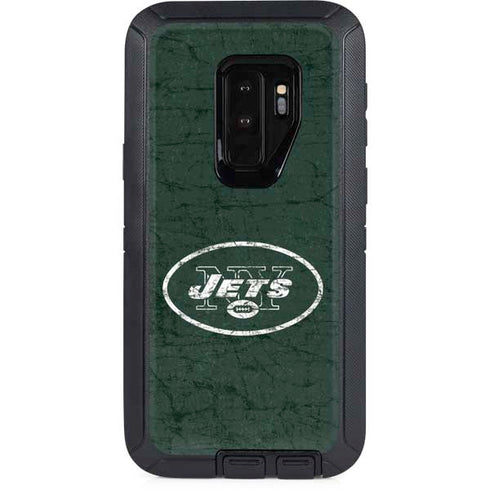 NFL New York Jets Distressed Otterbox Defender Galaxy Skin