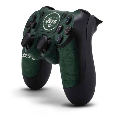 NFL New York Jets Distressed PS4 Controller Skin