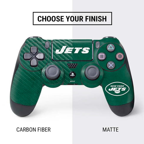 NFL New York Jets Distressed PS4 Controller Skin