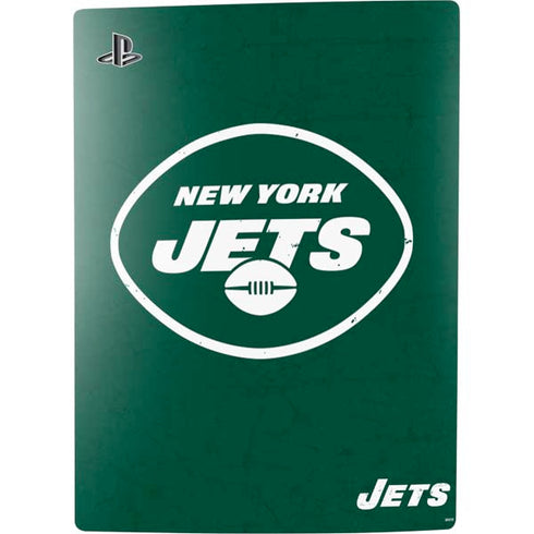 NFL New York Jets Distressed PS5 Digital Edition Bundle Skin