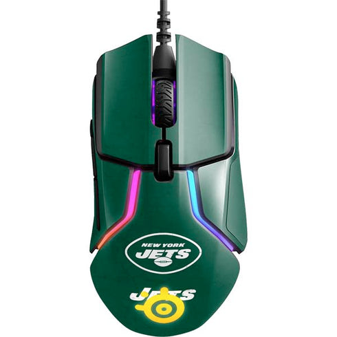 NFL New York Jets Distressed SteelSeries Rival 600 Gaming Mouse Skin