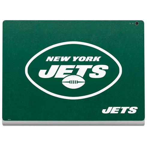 NFL New York Jets Distressed Surface Book 2 13.5in Skin