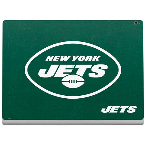 NFL New York Jets Distressed Surface Book 2 15in Skin