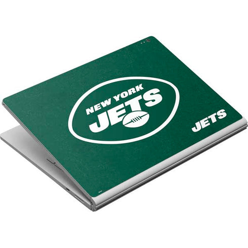 NFL New York Jets Distressed Surface Book Skin