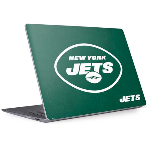NFL New York Jets Distressed Surface Laptop 2 Skin