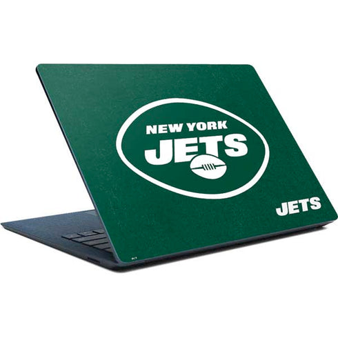 NFL New York Jets Distressed Surface Laptop Skin