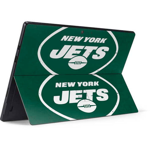NFL New York Jets Distressed Surface Pro 7 Skin
