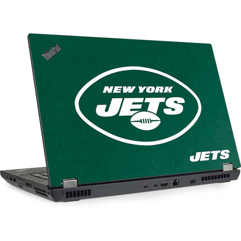 NFL New York Jets Distressed Lenovo ThinkPad Skin