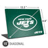 NFL New York Jets Distressed Universal Laptop 15in (12.2 x 8.8in) Skin