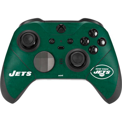 NFL New York Jets Distressed Xbox Elite Wireless Controller Series 2 Skin