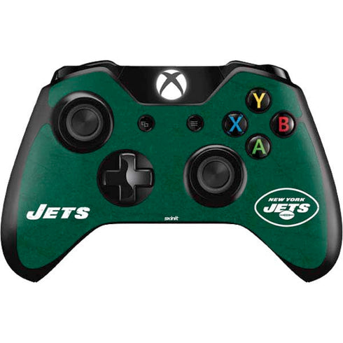 NFL New York Jets Distressed Xbox One Controller Skin