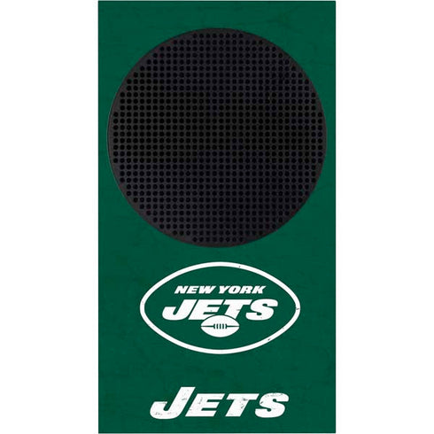 NFL New York Jets Distressed Xbox Series S Console Skin