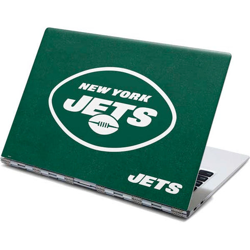 NFL New York Jets Distressed Yoga 910 2-in-1 14in Touch-Screen Skin