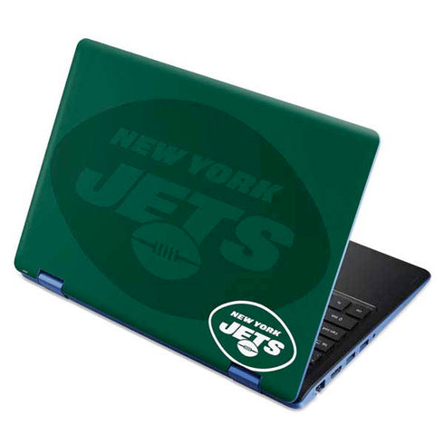 NFL New York Jets Double Vision Aspire R11 11.6in Skin