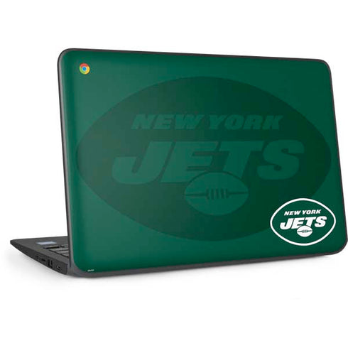 NFL New York Jets Double Vision HP Chromebook Skin