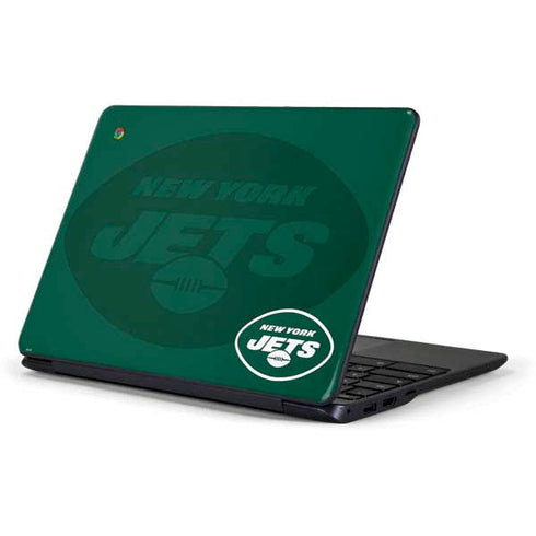 NFL New York Jets Double Vision Samsung Chromebook Skin
