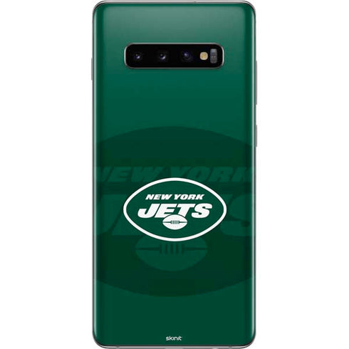 NFL New York Jets Double Vision Galaxy S10 Plus Skin