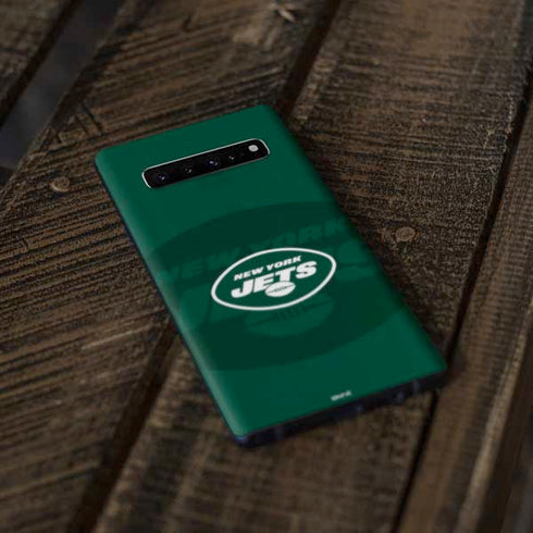 NFL New York Jets Double Vision Galaxy S10 Plus Skin