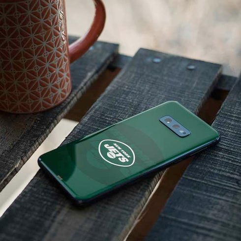 NFL New York Jets Double Vision Galaxy S10e Skin
