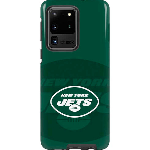 NFL New York Jets Double Vision Galaxy S20 Ultra 5G Pro Case