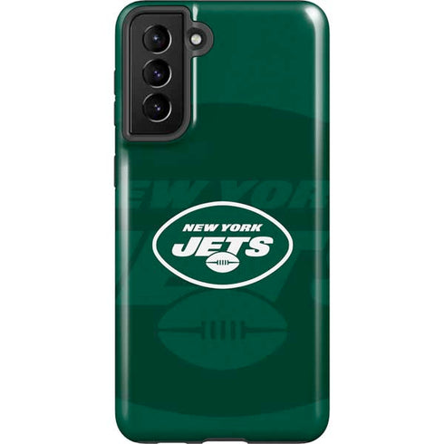 NFL New York Jets Double Vision Galaxy S21 FE Pro Case