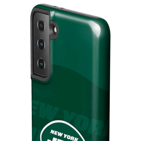 NFL New York Jets Double Vision Galaxy S21 FE Pro Case