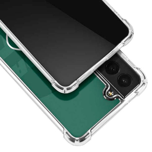 NFL New York Jets Double Vision Galaxy S21 Plus 5G Clear Case