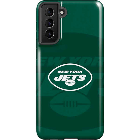 NFL New York Jets Double Vision Galaxy S21 Plus 5G Pro Case