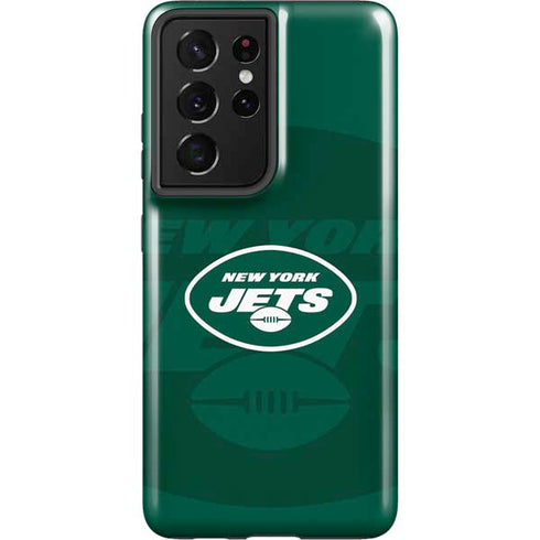 NFL New York Jets Double Vision Galaxy S21 Ultra 5G Pro Case