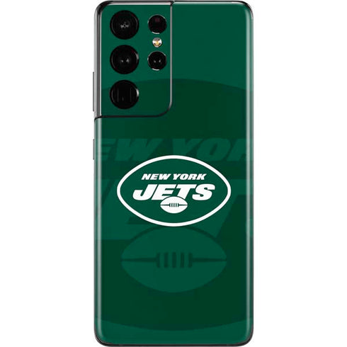 NFL New York Jets Double Vision Galaxy S21 Ultra 5G Skin