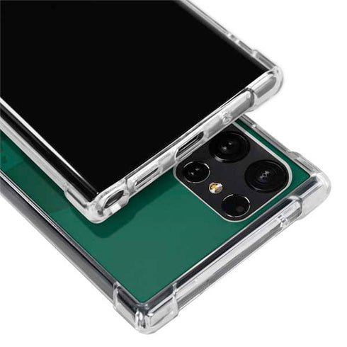 NFL New York Jets Double Vision Galaxy S22 Ultra Clear Case