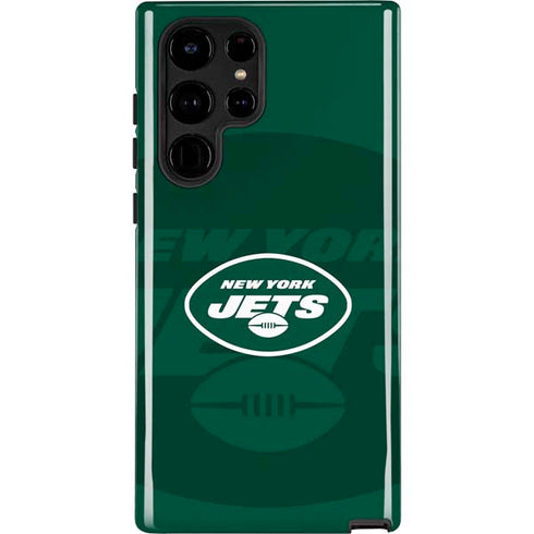 NFL New York Jets Double Vision Galaxy S22 Ultra Pro Case