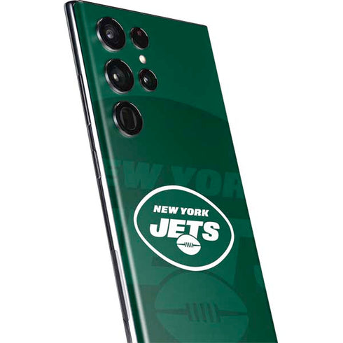 NFL New York Jets Double Vision Galaxy S22 Ultra Skin