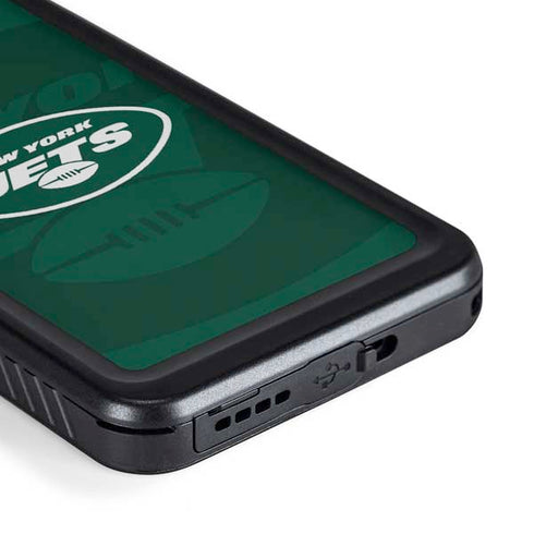 NFL New York Jets Double Vision Galaxy S23 Plus Waterproof Case