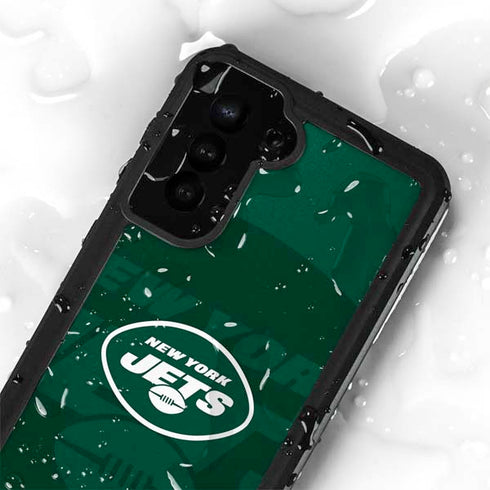 NFL New York Jets Double Vision Galaxy S23 Plus Waterproof Case