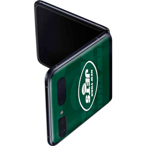 NFL New York Jets Double Vision Galaxy Z Flip Skin