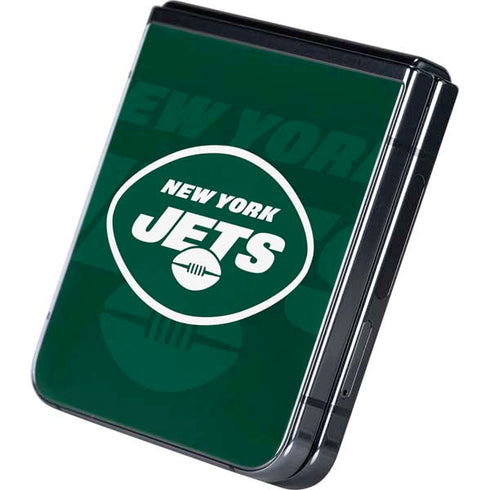 NFL New York Jets Double Vision Galaxy Z Flip5 5G Skin