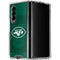 NFL New York Jets Double Vision Galaxy Z Fold4 5G Clear Case