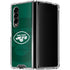 NFL New York Jets Double Vision Galaxy Z Fold4 5G Clear Case